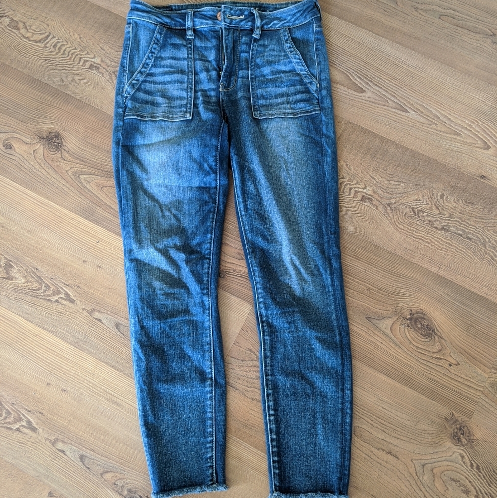 American Eagle hi rise jegging crop